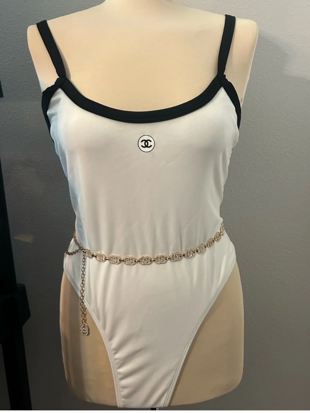 🔥Luxury Logo One-Piece Swimsuit/Bodysuit